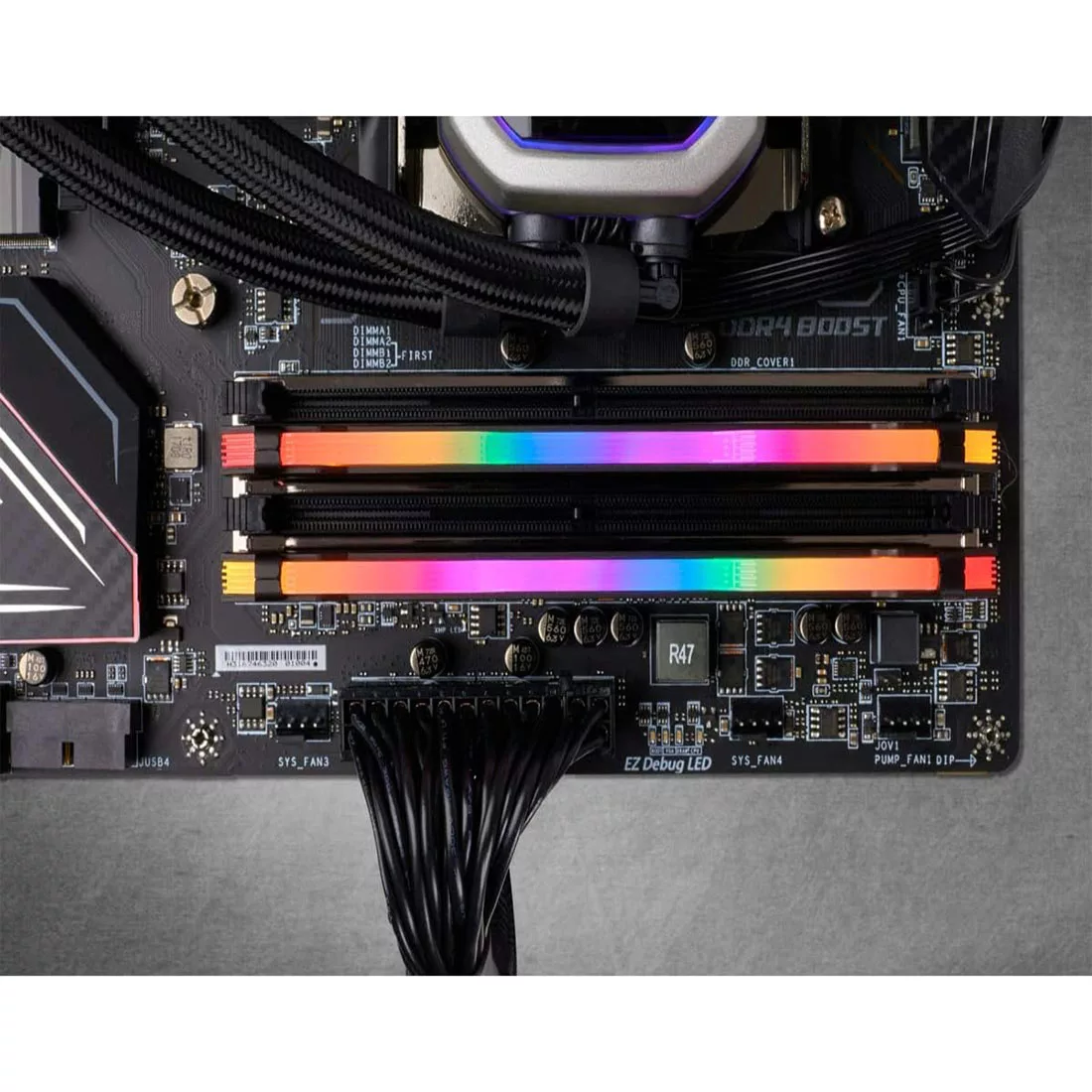 رم دسکتاپ DDR4 دو کاناله 3600 مگاهرتز CL18 کورسیر مدل VENGEANCE RGB PRO ظرفیت 64 گیگابایت