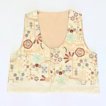 جلیقه زنانه مدل لینن سوزن دوزی کد ۰۳۱