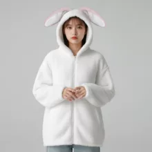 سویشرت زنانه مدل گوش دار