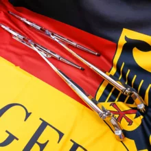 تیغه و بازویی برف پاک کن خودرو مدل استیل کد DOUL-ST مناسب برای پراید بسته 4 عددی