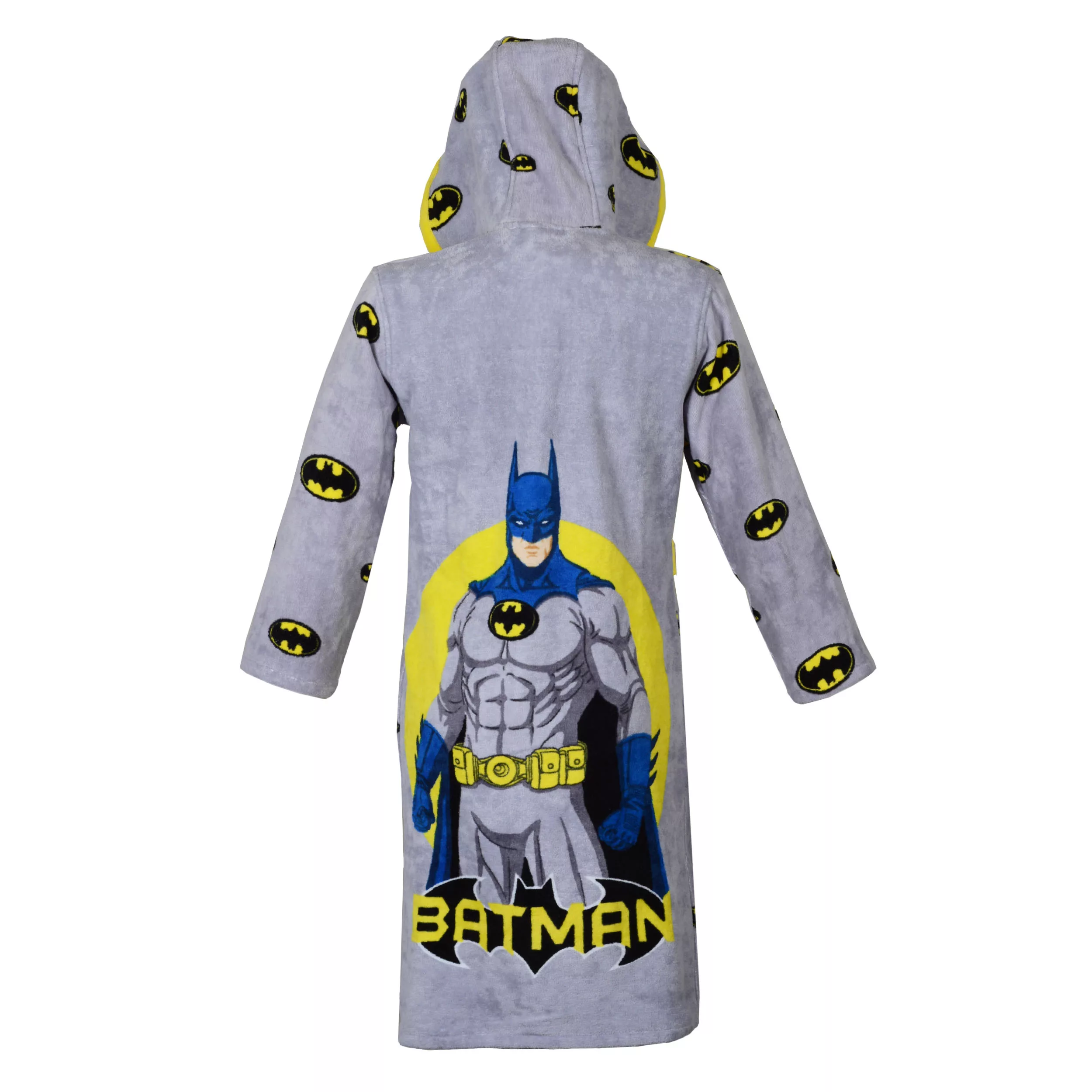 حوله پالتویی کودک پودایران طرح بتمن سایز 80x100 سانتی‌متر