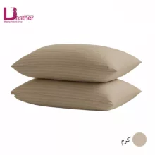 رو بالشی دستر مدل هتلی سایز 70*50 سانتی متر بسته دو عددی