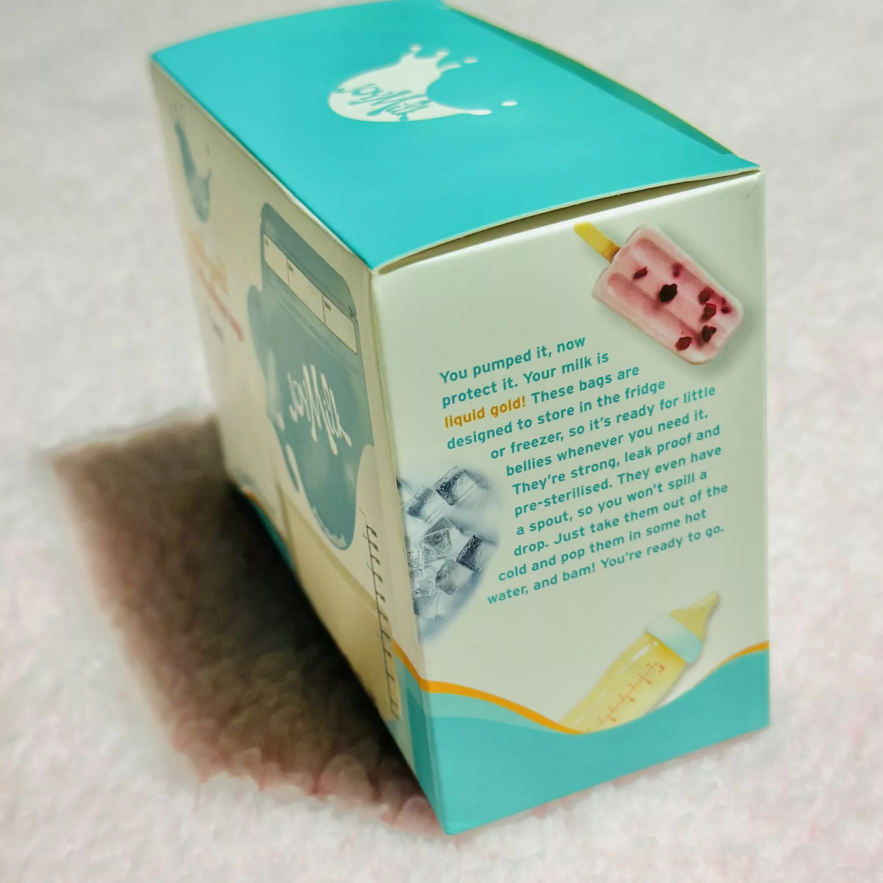 ذخیره کننده شیر جوی میلک مدل Easy for moms-2024 بسته 30 عددی