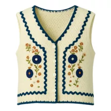 جلیقه بافتنی زنانه مدل کاتلین کد M5193