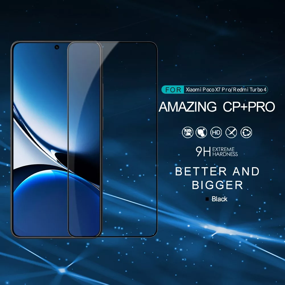 محافظ صفحه نمایش نیلکین مدل CP Plus Pro مناسب برای گوشی موبایل شیائومی Poco X7 Pro/X7/X6 Pro/X6