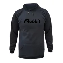 هودی زنانه مدل خرگوش‌ کد ۱۵ رنگ ذغال سنگی