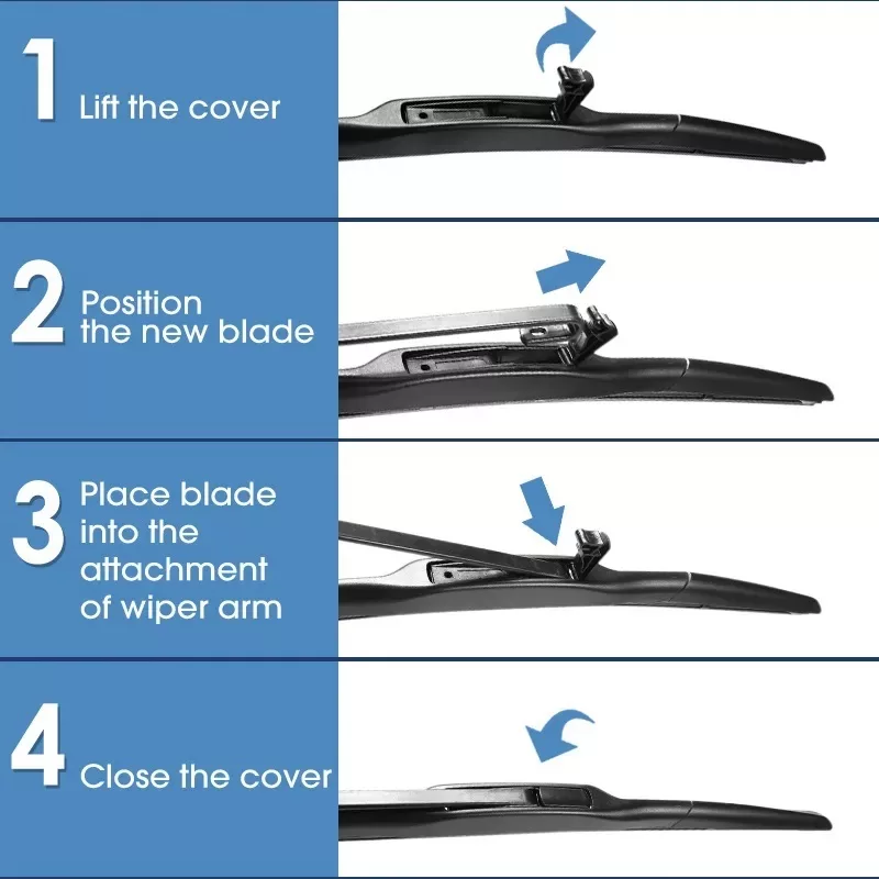 تیغه برف‌ پاک‌کن مدل هیبریدی  مناسب برای ام وی ام X22 و ام وی ام X22 PRO بسته دو عددی