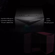 کیس کامپیوتر ام اس آی مدل MPG GUNGNIR 300R AIRFLOW WHITE