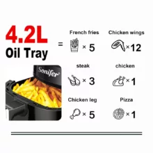 سرخ کن بدون روغن سونیفر مدل SF-1010