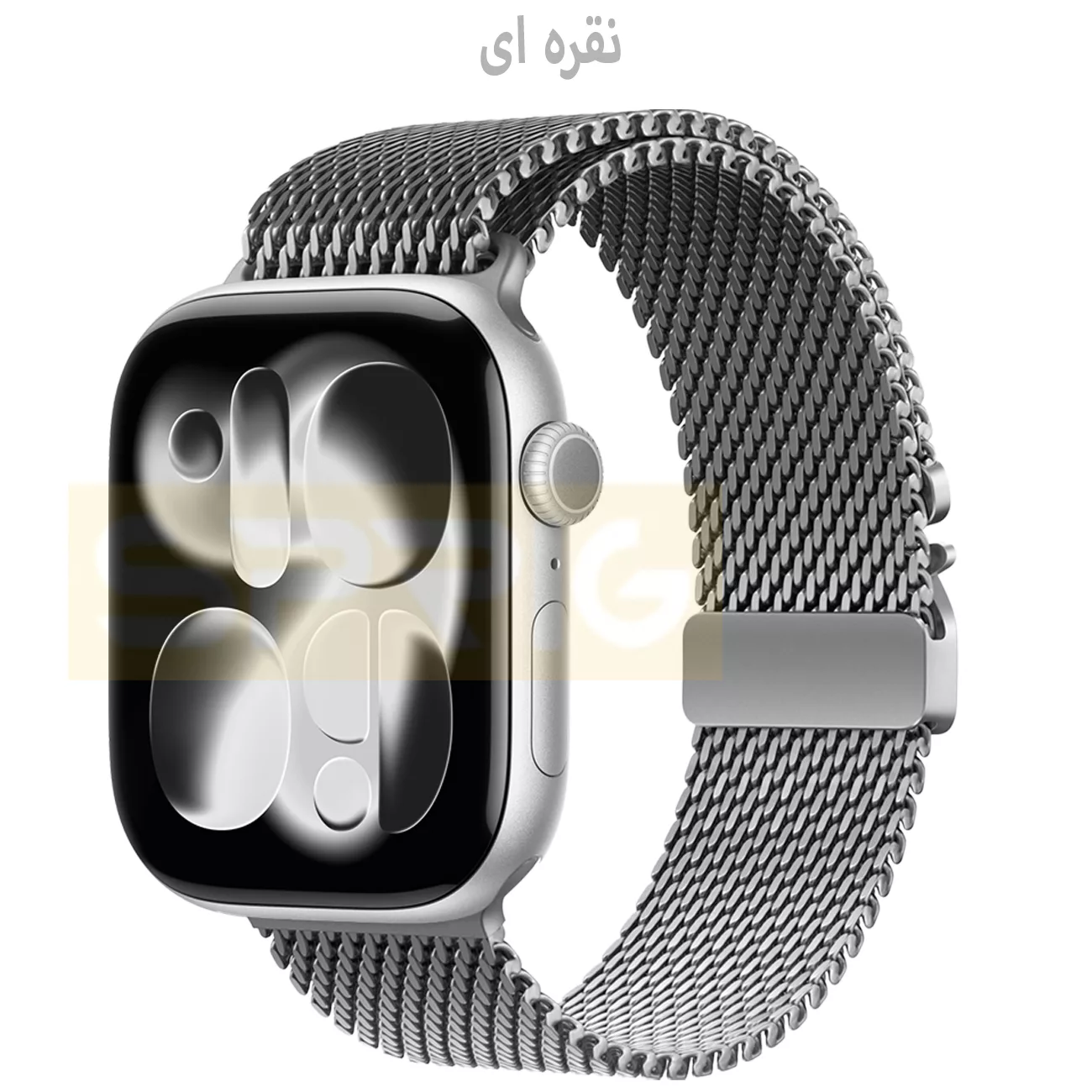 بند اسپریگ مدل ORG Milanese مناسب برای اپل واچ 46 میلی متری سری 10/11