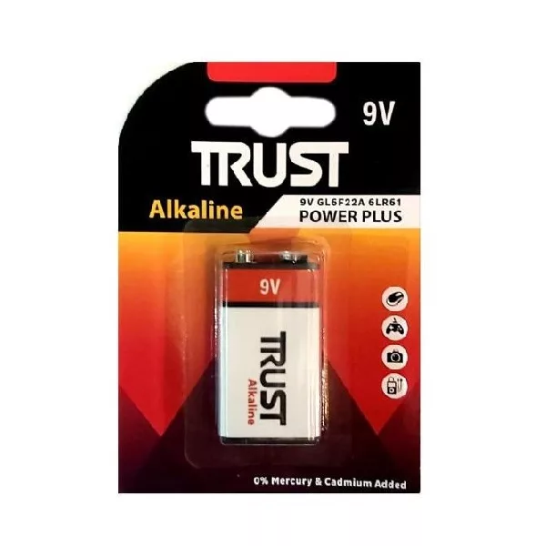 باتری کتابی تراست مدل Alkaline بسته 4 عددی