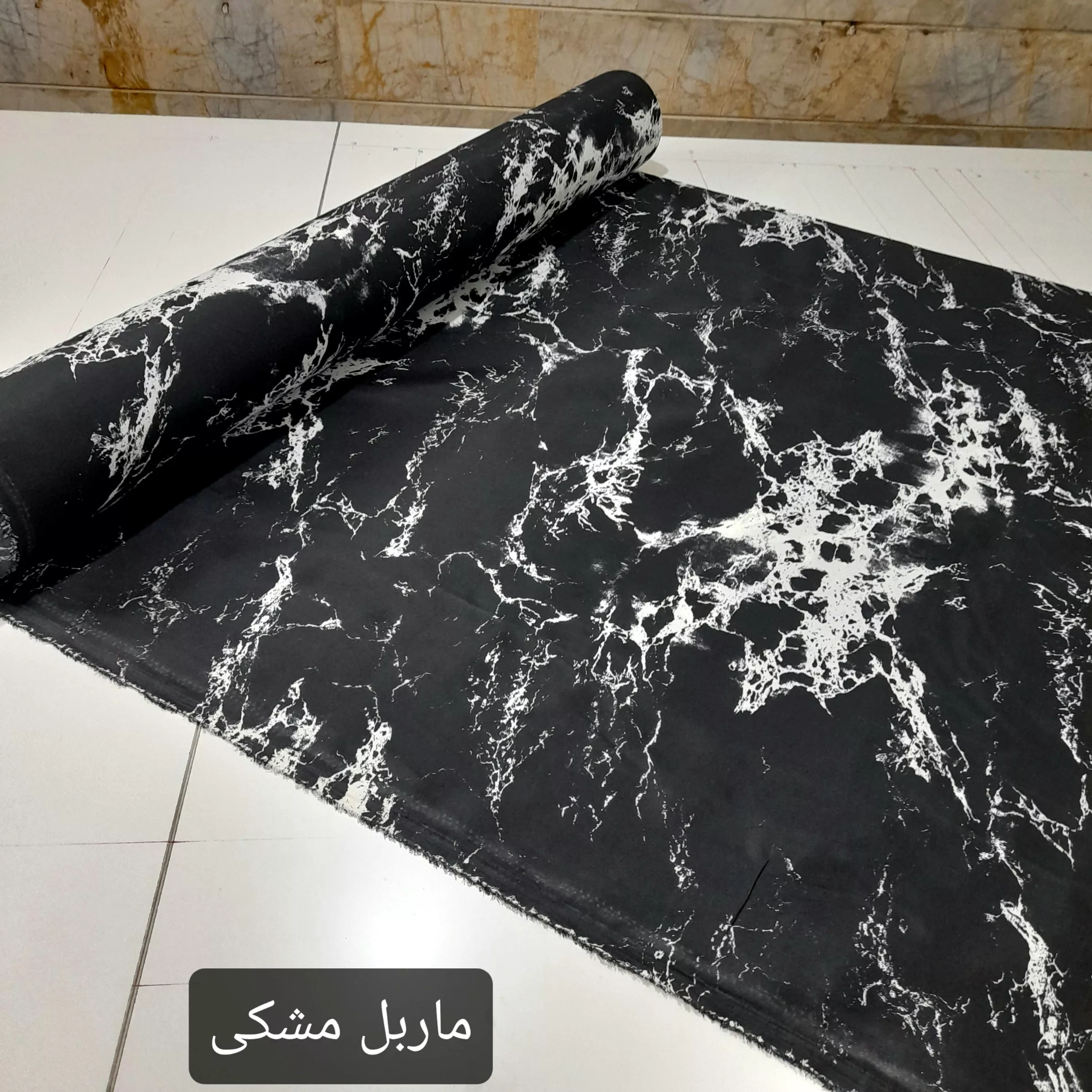 روکش لحاف مدل دورو ماربل niki011 دو نفره سایز 220×240 سانتی متر