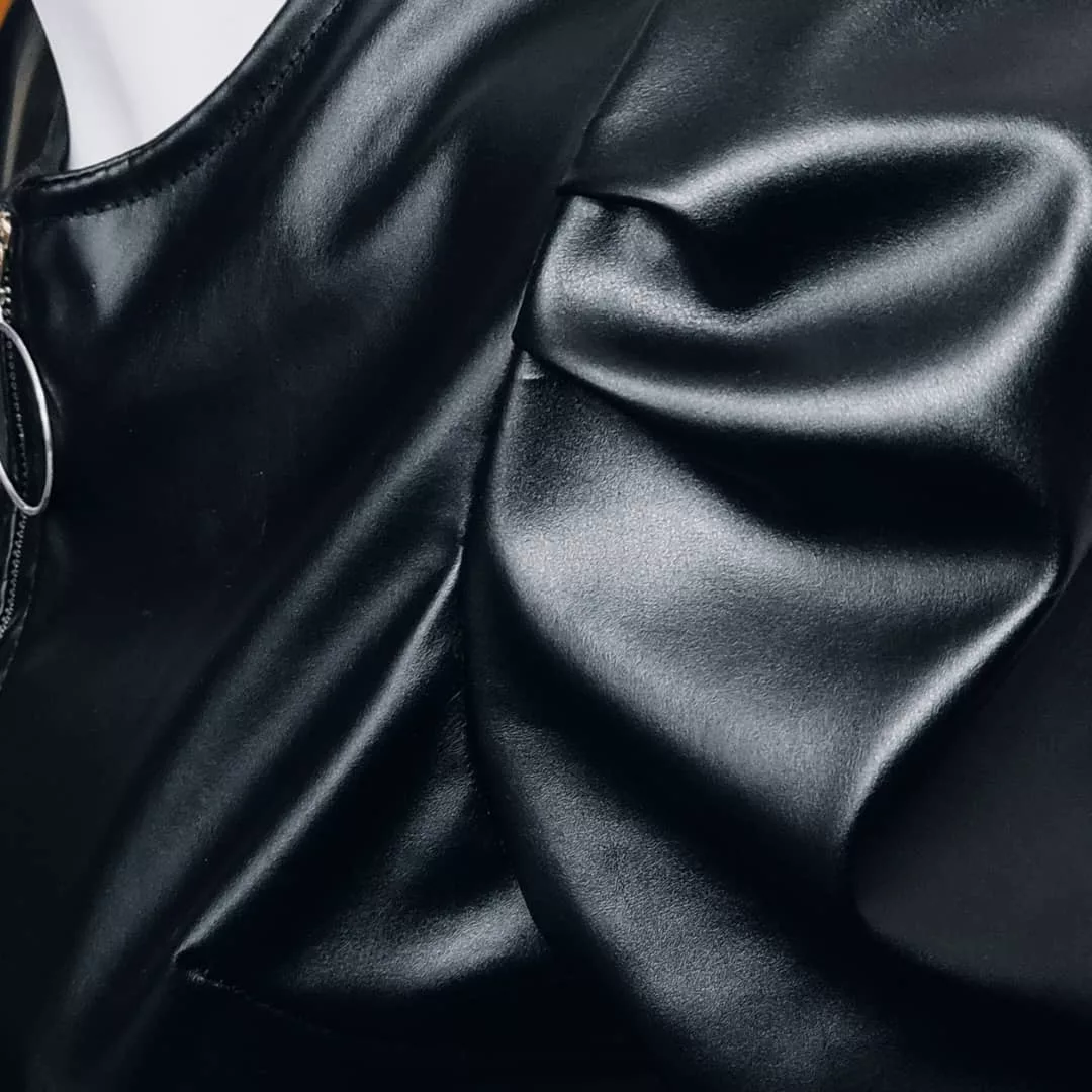 کت چرم زنانه مدل a