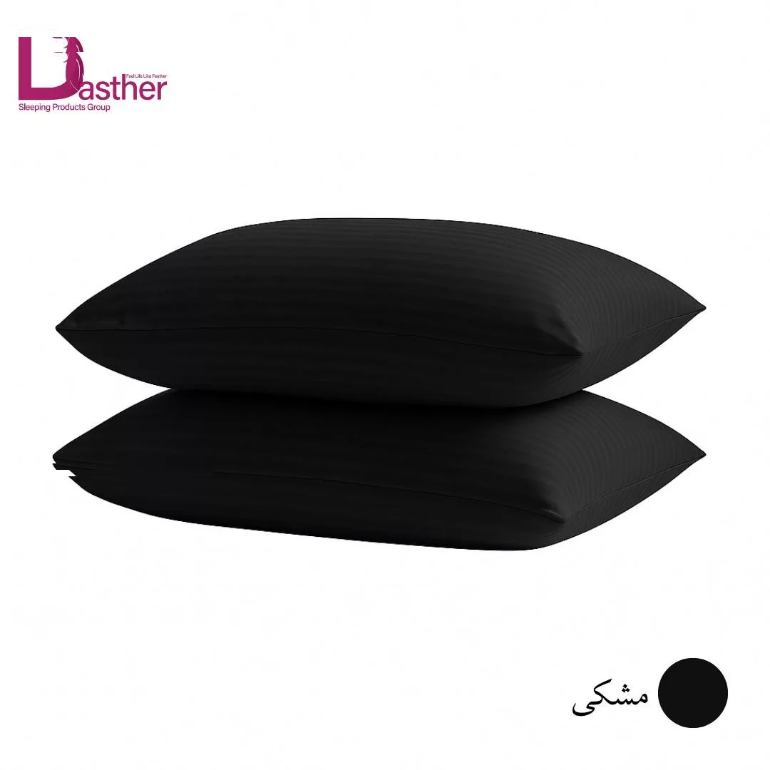 رو بالشی دستر مدل هتلی سایز 70*50 سانتی متر بسته دو عددی