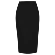 دامن خمره‌ای زنانه مدل YSN-29 رنگ مشکی