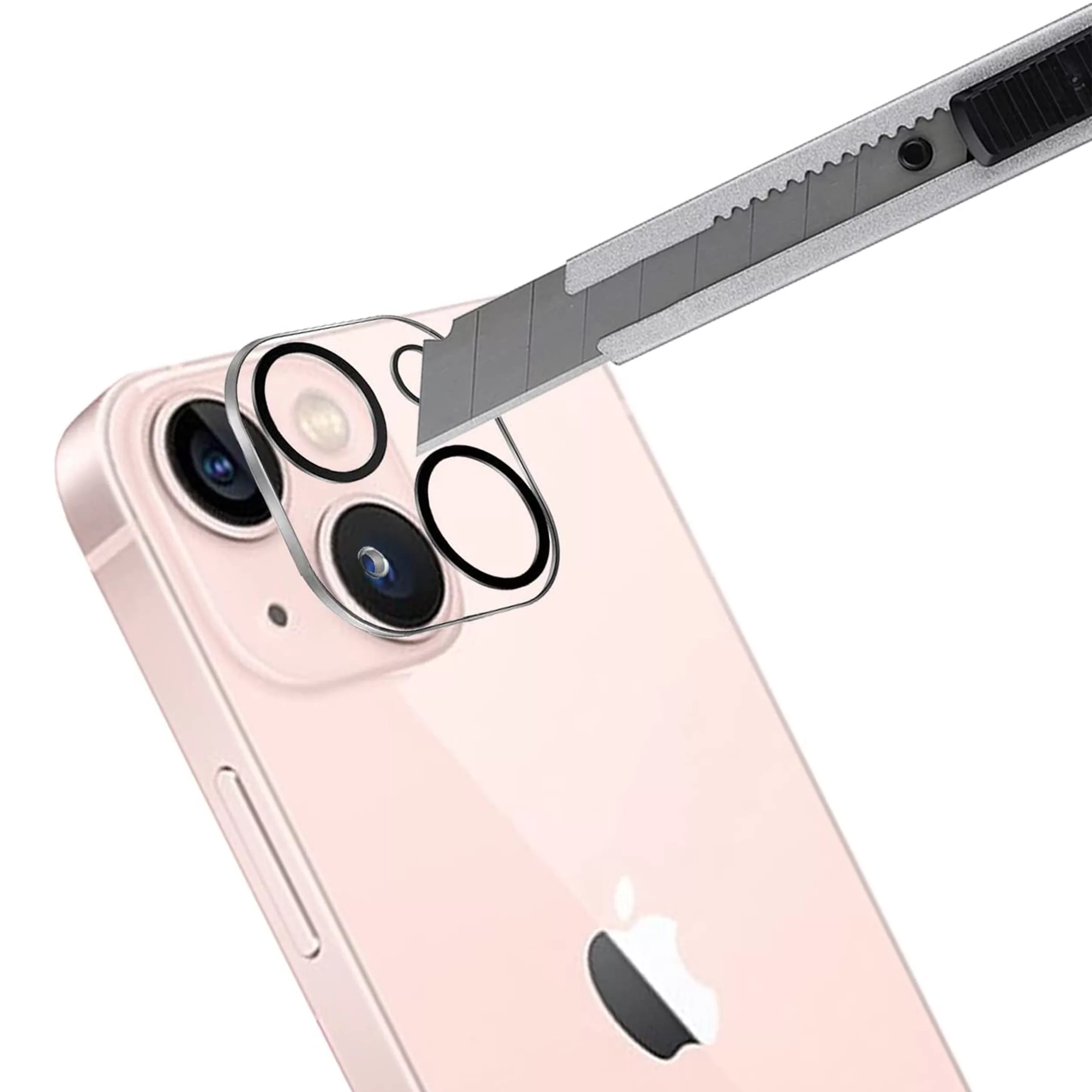 محافظ لنز دوربین بوف مدل 3D Clear-G مناسب برای گوشی موبایل اپل Iphone 13 /13 Mini