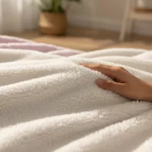 پتو 2 نفر مدل تدی سایز 220x200 سانتی‌متر