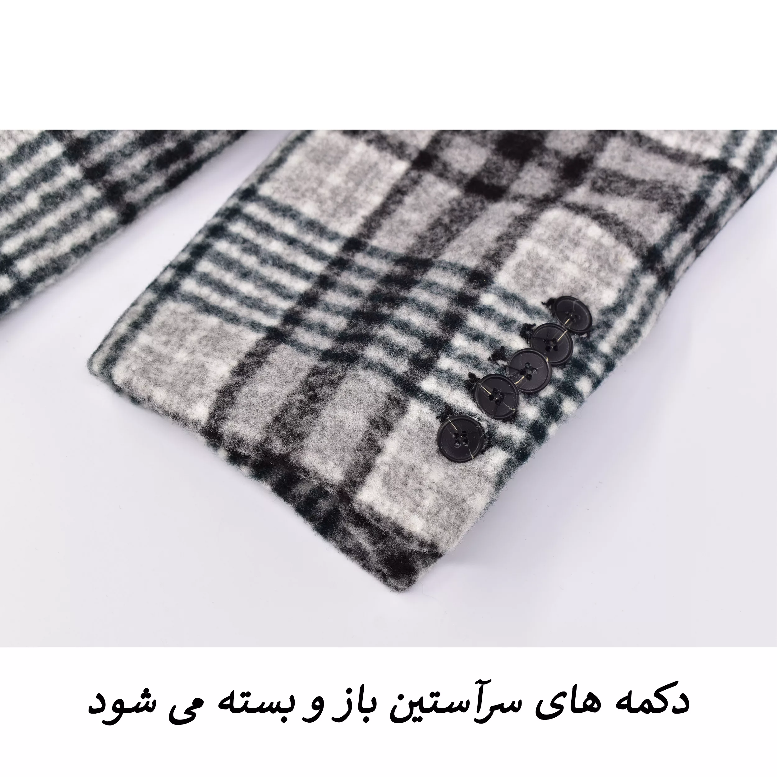 پالتو زنانه مدل رترو کد 3169