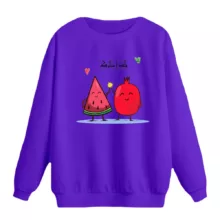 سویشرت زنانه مدل انار و هندوانه یلدایی