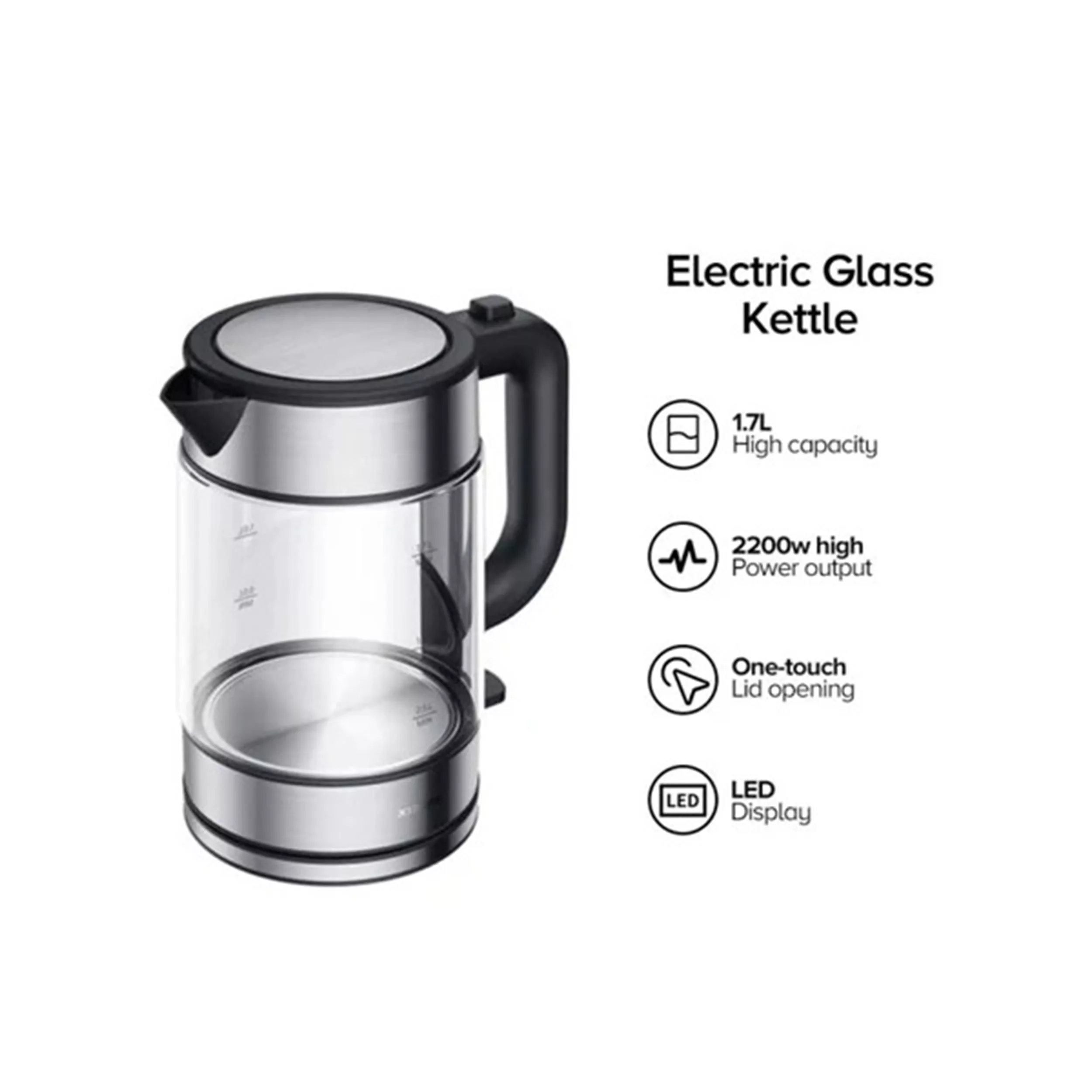 کتری برقی شیائومی مدل Glass Kettle