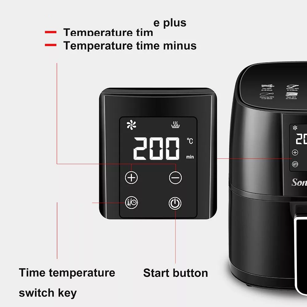 سرخ کن بدون روغن سونیفر مدل SF-1010