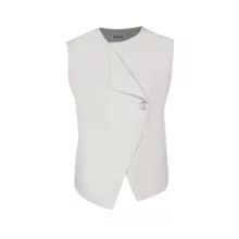 جلیقه زنانه سرژه مدل 234118 رنگ طوسی