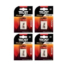 باتری کتابی تراست مدل Alkaline بسته 4 عددی