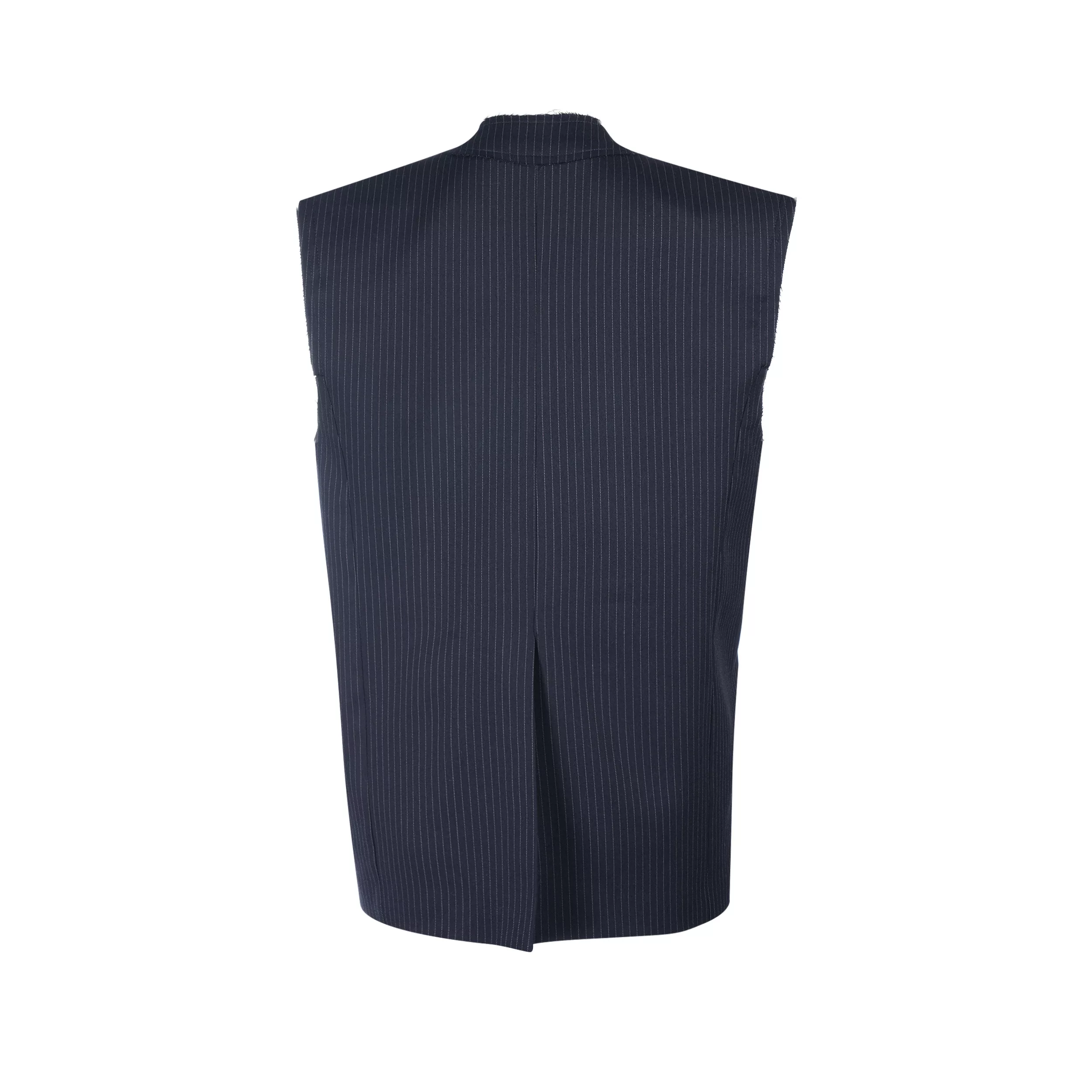 جلیقه زنانه سرژه مدل 234115 رنگ سرمه ای