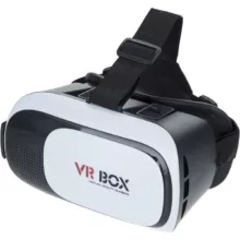 هدست واقعیت مجازی وی آر باکس مدل VR Box به همراه DVD نرم افزار و پنکه همراه microUSB