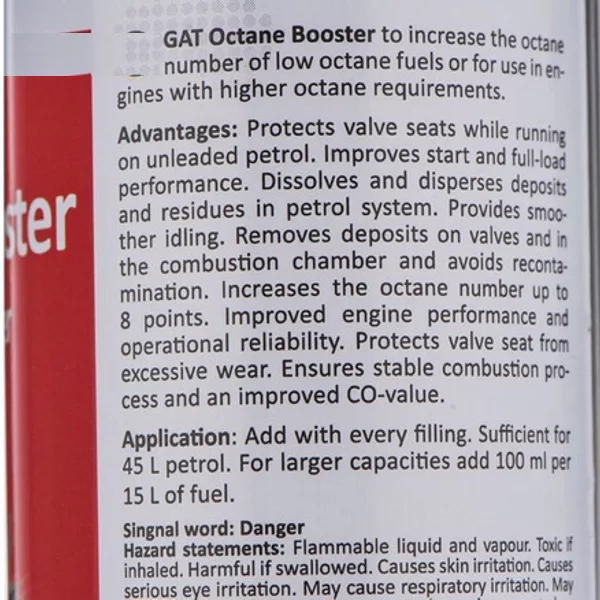 اکتان بوستر گات مدل 8 پوینت حجم 300 میلی لیتر