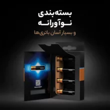 باتری نیم قلمی دوراسل مدل آلکالاین Optimum بسته چهار عددی