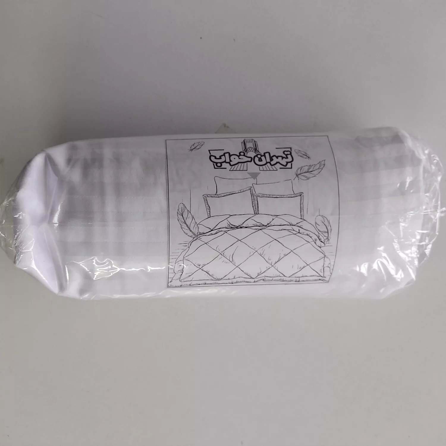 ملحفه تهران خواب مدل هتلی دو نفره سایز 160x200 سانتی متر