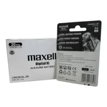 باتری قلمی مکسل مدل Digital XL بسته 20 عددی