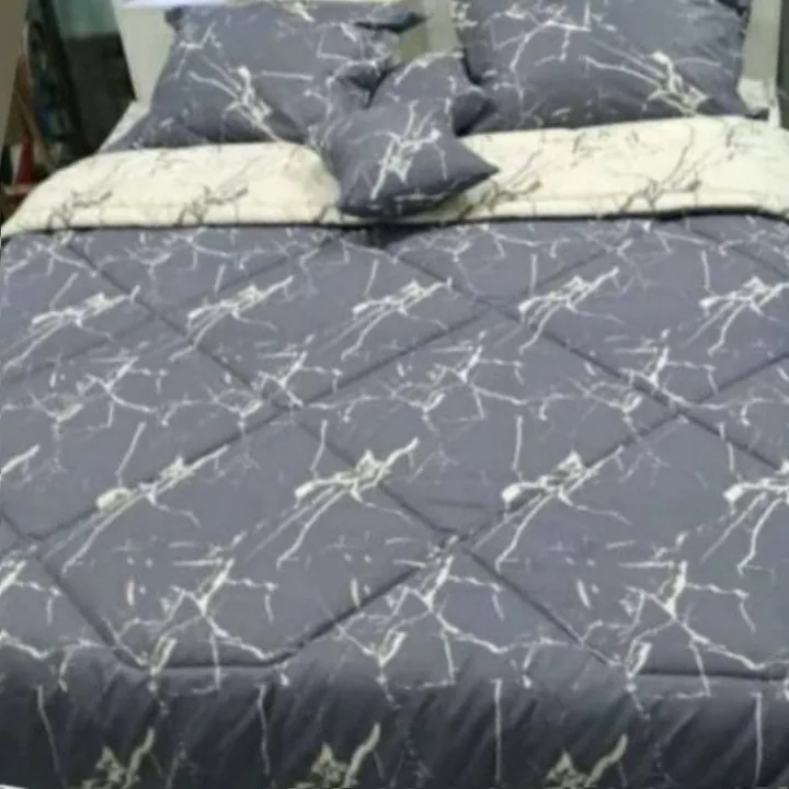 روکش لحاف مدل مرمر نیکیا یک نفره سایز 220×160 سانتی متر