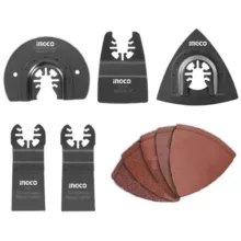 لوازم جانبی ابزار همه کاره اینکو مدل AKTMT1502-15-pcs/set مجموعه 15 عددی