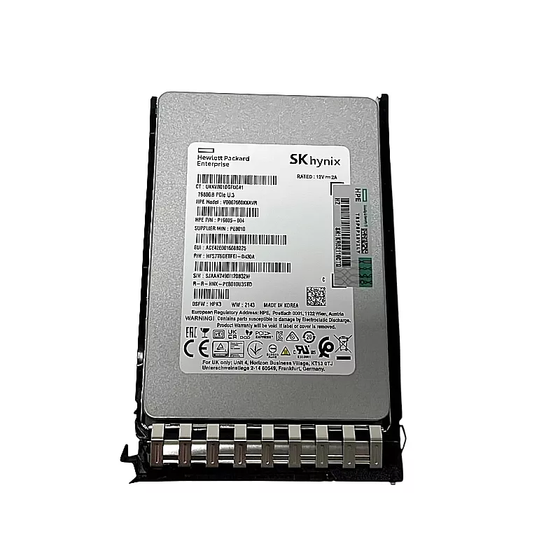 هارد دیسک اینترنال اچ پی ای با رابط SATA مدل P11534-004 ظرفیت 7.68 ترابایت