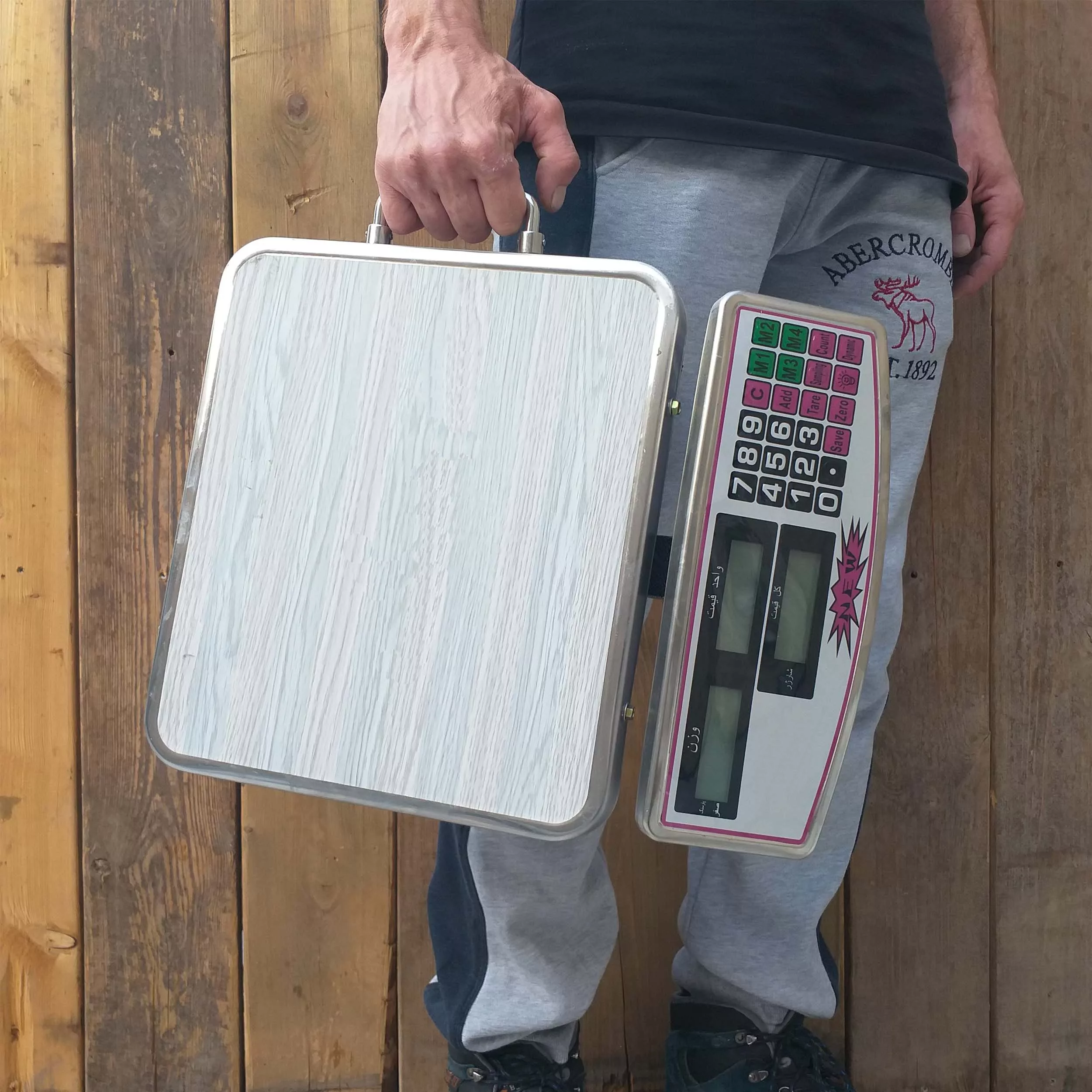 ترازو فروشگاهی مدل قطعه شمار90kg