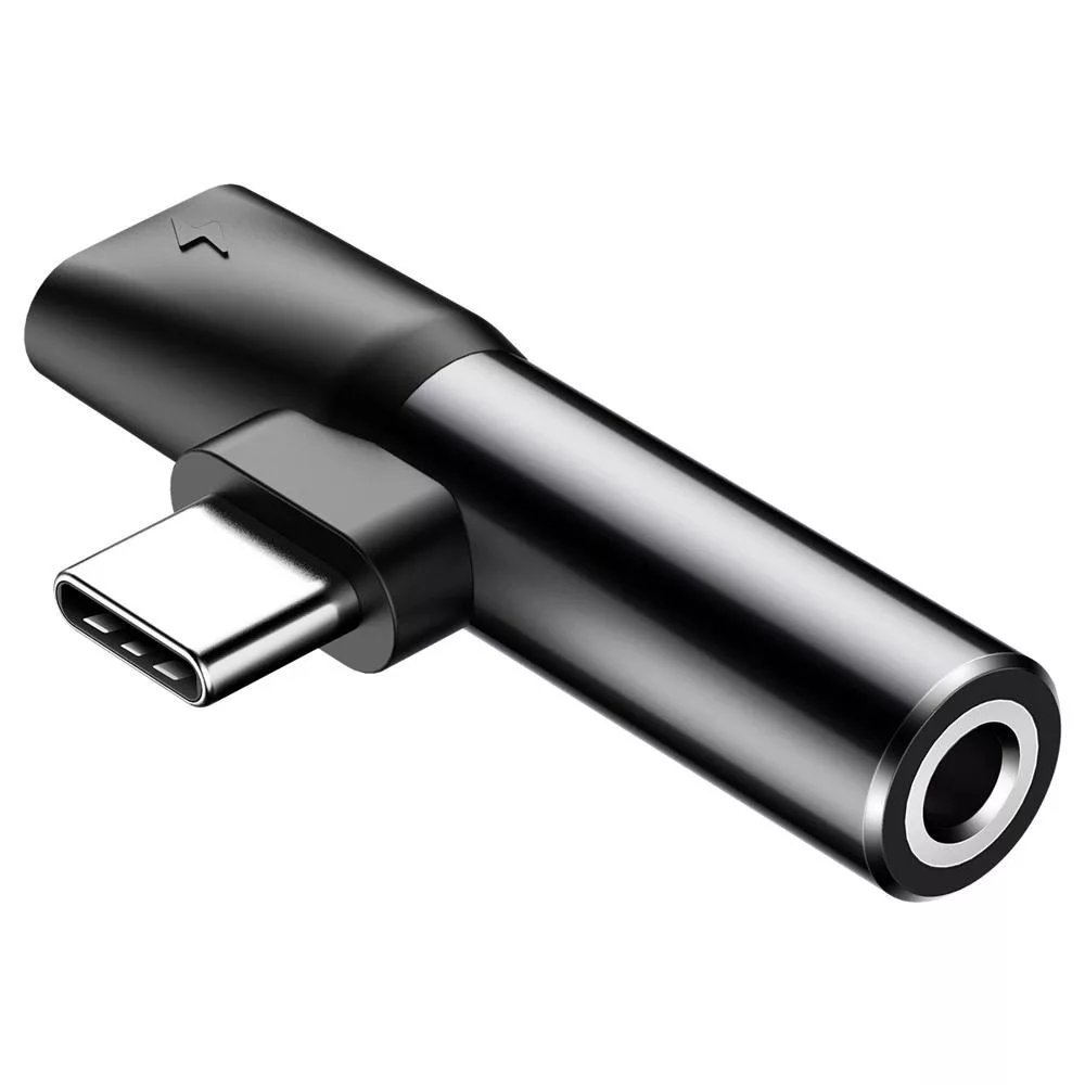 مبدل USB-C به AUX/USB-C باسئوس مدل l41