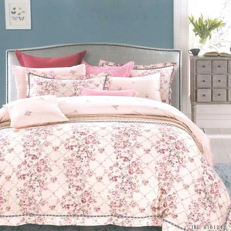 روکش لحاف دو نفره مدل رز سایز 220x210 سانتیمتر
