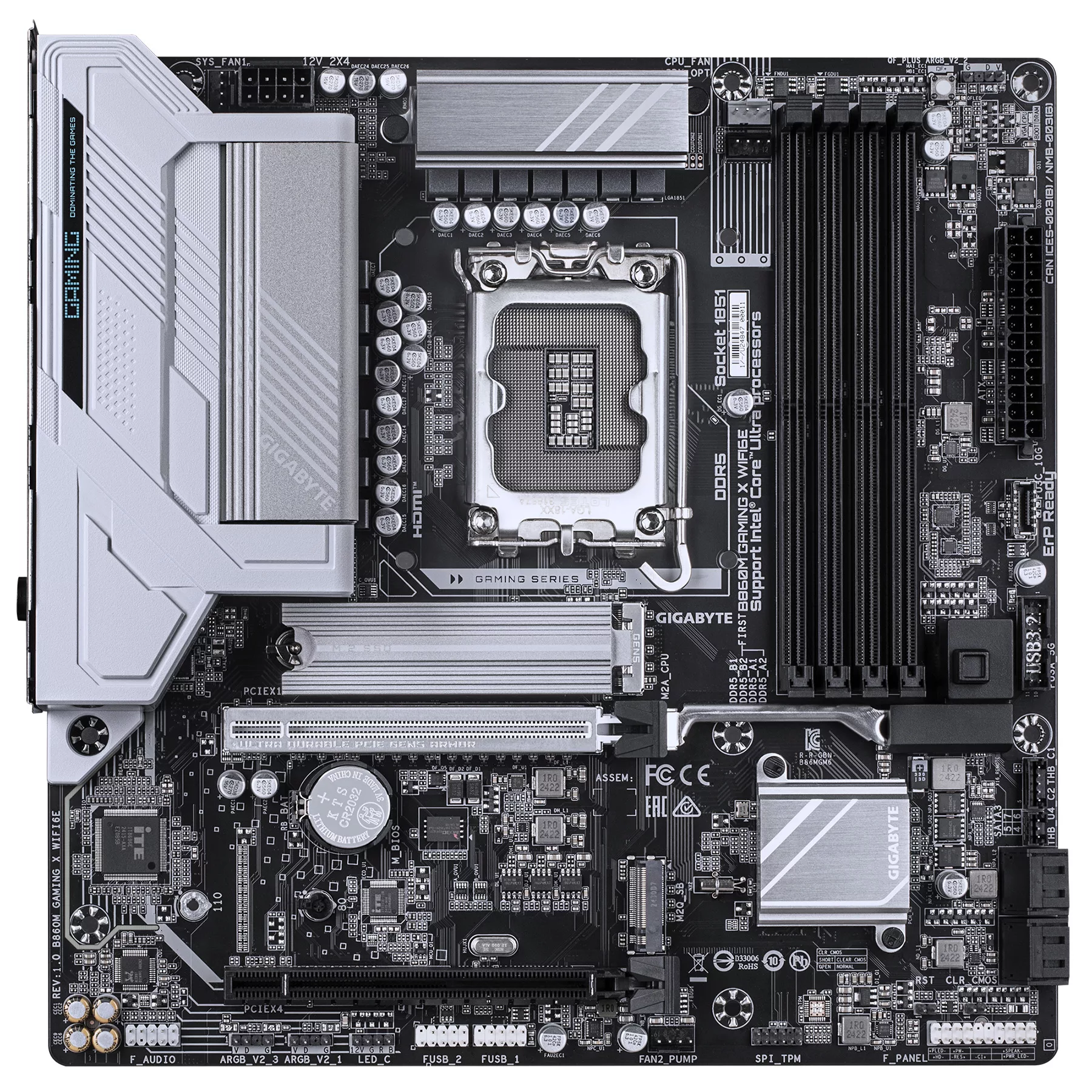 مادربرد گیگابایت مدل B860M GAMING X WIFI6E (rev. 1.0)