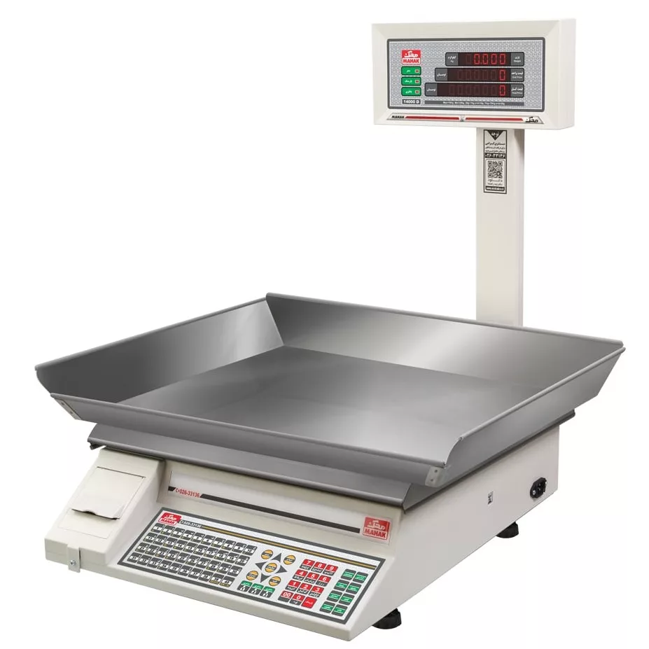 ترازو فروشگاهی محک مدل 14000Pro با ظرفیت 70کیلوگرم
