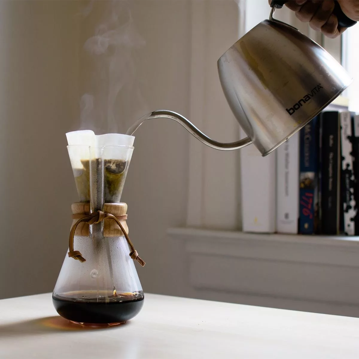 فیلتر قهوه ساز مدل کمکس 3CUP بسته 40 عددی