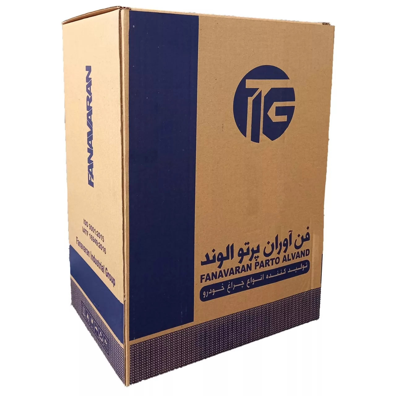 چراغ جلو دودی اسپرت خودرو فن آوران پرتو الوند مدل YM110 مناسب برای پژو پارس بسته دوعددی
