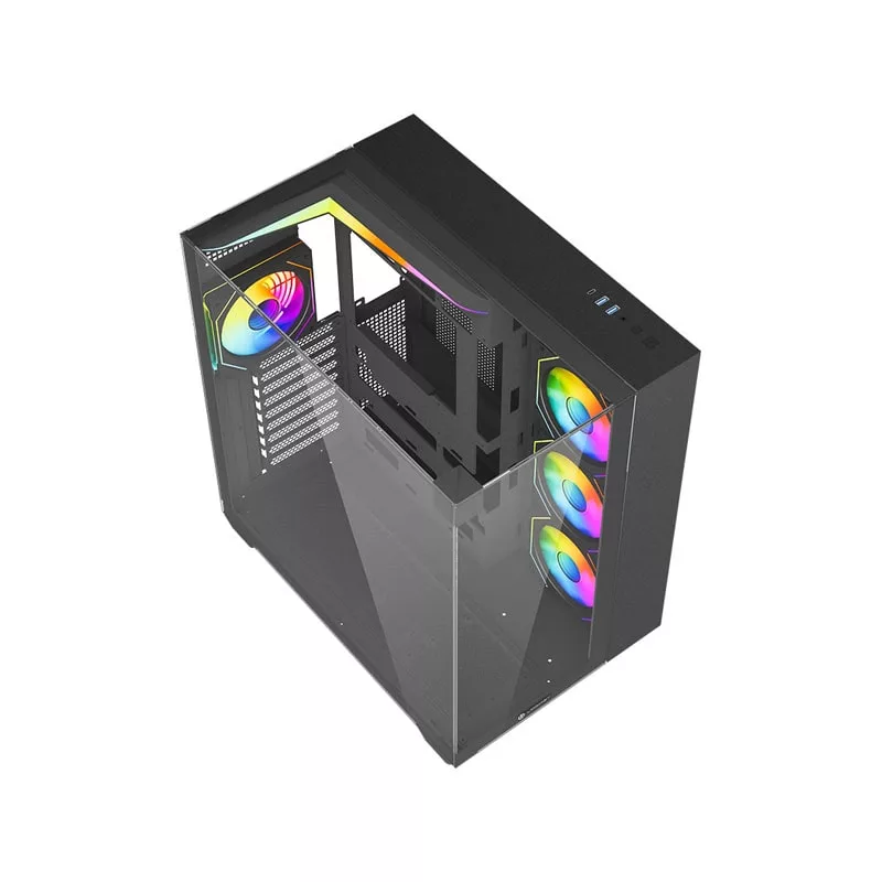 کیس کامپیوتر لاجی کی مدل LK-C714B
