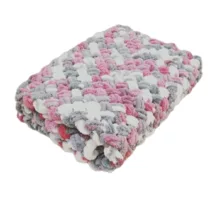 شال مبل وتخت طرح پافی سایز 100×90 سانتی متر
