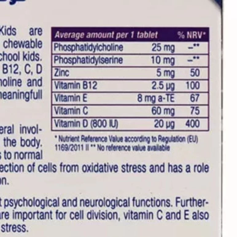 مجموعه قرص فوکوس پلاس کیدز یوروویتال بسته 60 عددی به همراه کپسول ژلاتینی امگا 3 یوروویتال بسته 30 عددی