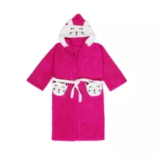 حوله پالتویی کودک هنرمند مدل cat سایز ۱۰۰×۹۰ سانتی متر