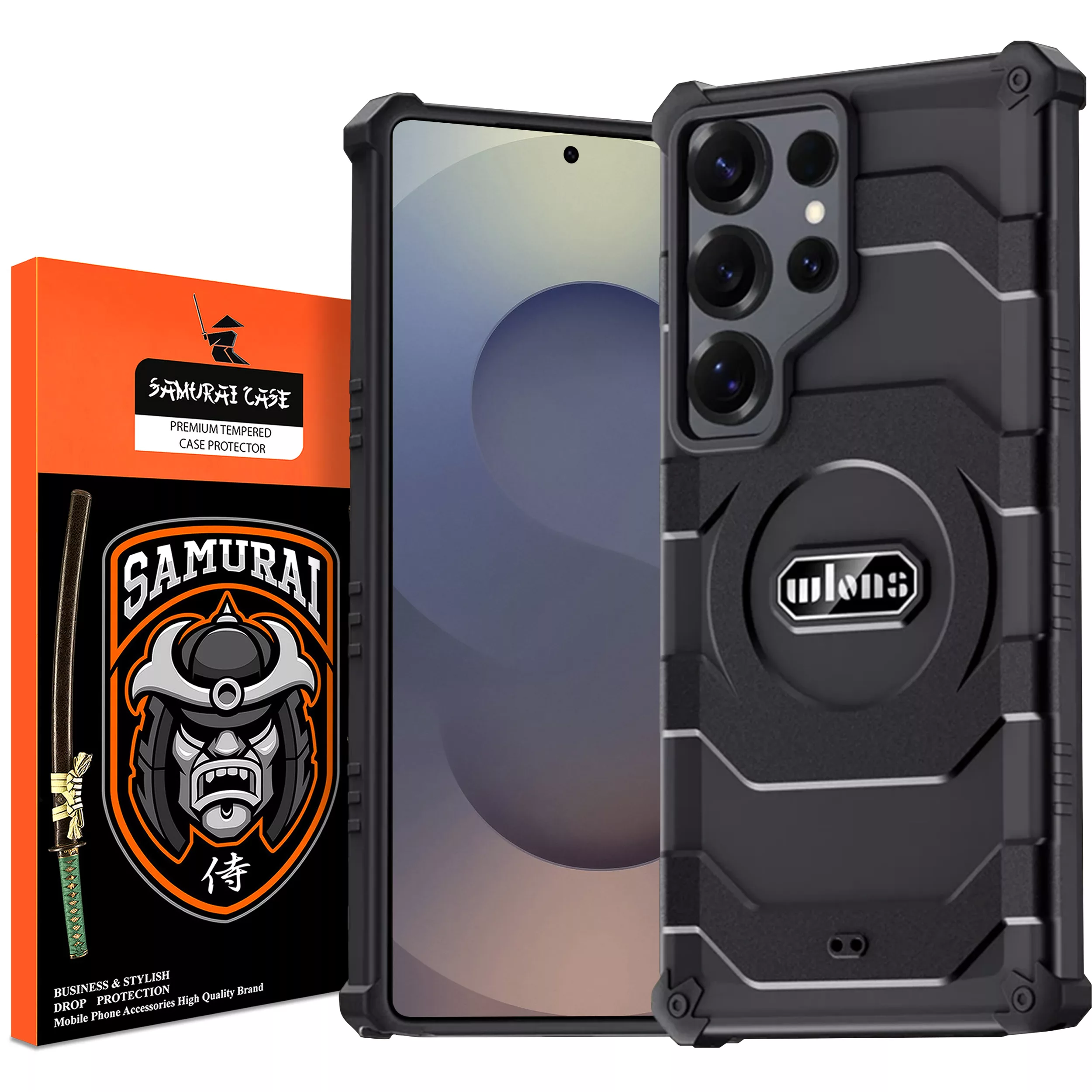 کاور سامورایی مدل  Wlons Magsafe Pro مناسب برای گوشی موبایل سامسونگ Galaxy S25 Ultra