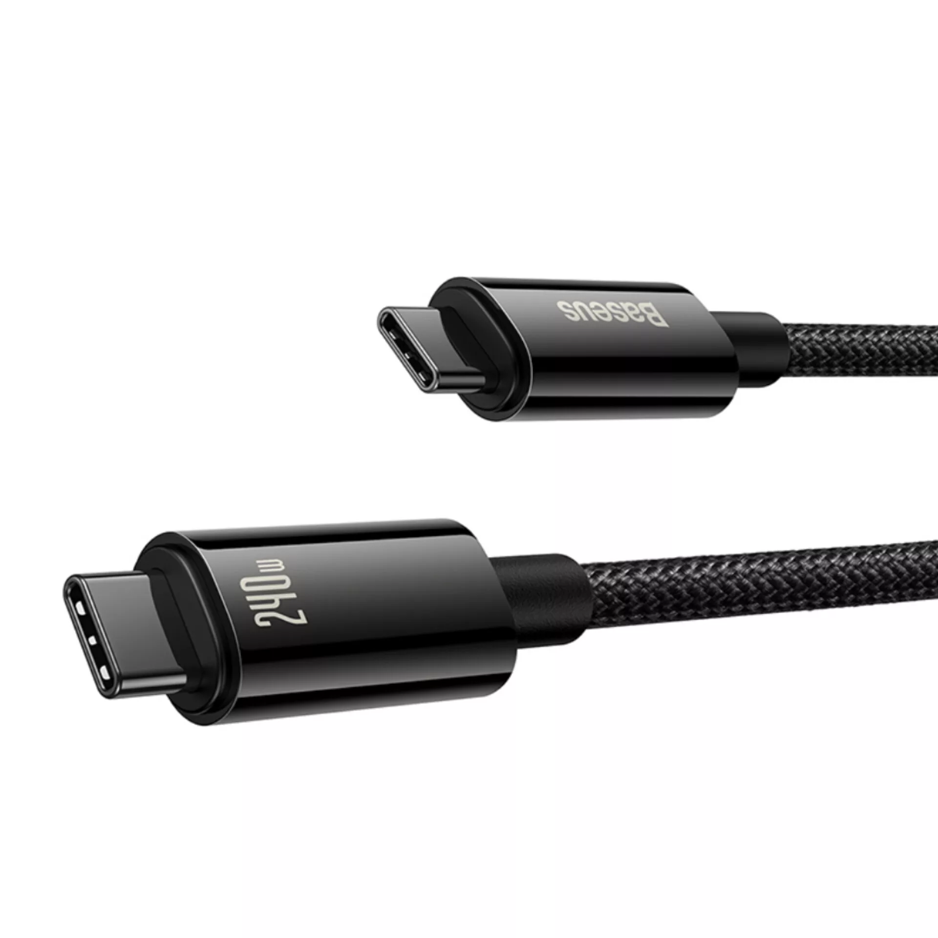 کابل تبدیل USB-C باسئوس مدل (TUNGSTEN GOLD  (240W طول 2 متر
