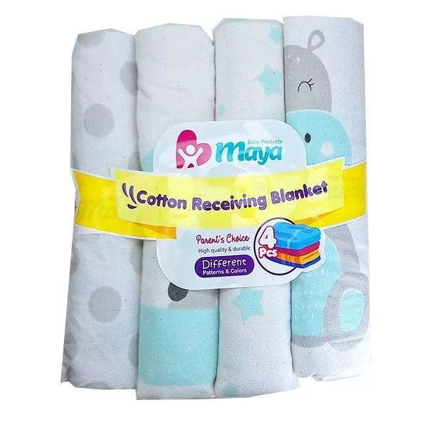 خشک کن و روانداز کودک مایا مدل پسرانه بسته 4 عددی